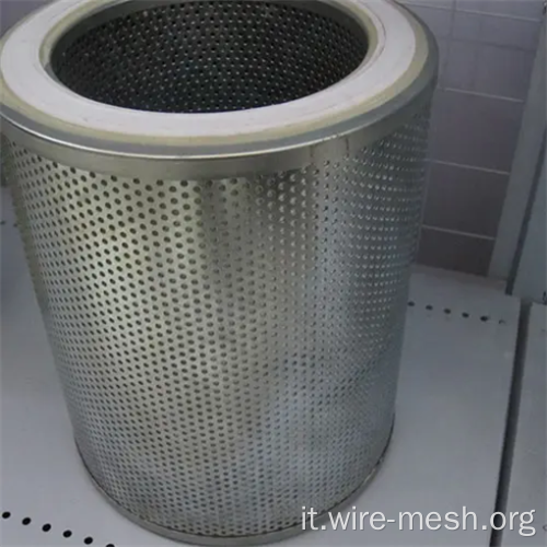 Filtro in rete del cilindro in acciaio inossidabile personalizzato